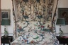 Photo of a floral bedspread