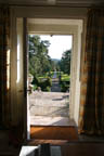 View into the gardens