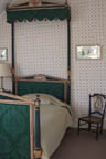 One of the four poster beds at Trewyn