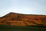 Photo of the Black Mountains at sunset